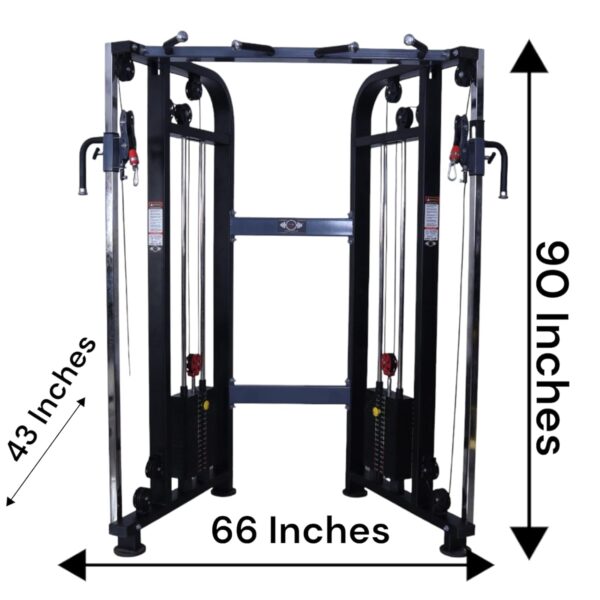 Functional Trainer All in one Home Gym Machine - 80 kg Weight - Image 4