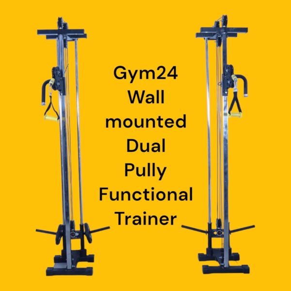 Wall Mount Cable Crossover Commercial Station Wm-100 | 19 Position Adjustable 180 Degree Pulleys | Home Gym Equipment - Image 4