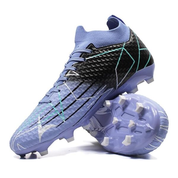 Football Shoes for Men's Stylish & Comfortable, Lightweight & Breathable, TPU Sole, Lace Up Closure, Shoe for Football - Image 2