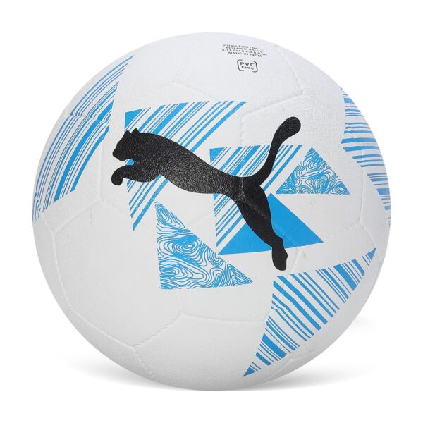 Puma Unisex-Adult Future 2 Soccer Ball, White-Aqua Blue, 5